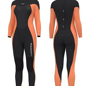 Hevto Women Wetsuits 3/2mm Neoprene Surfing Swimming Diving SUP Full Suits Keep